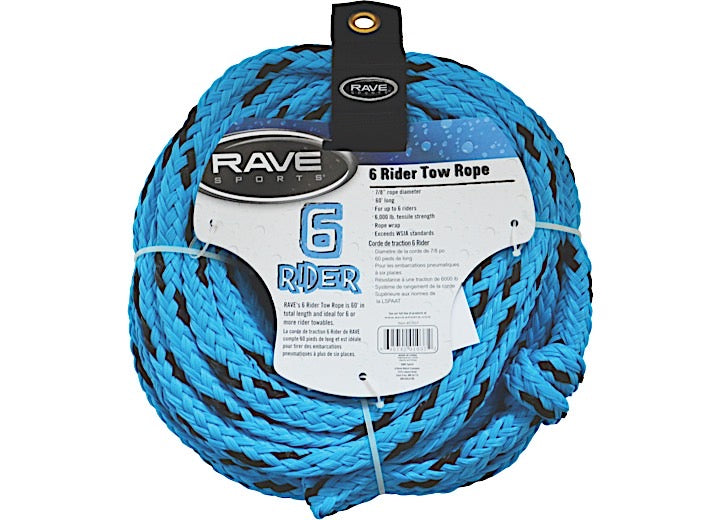 RAVE Sports 6 Person Tow Rope