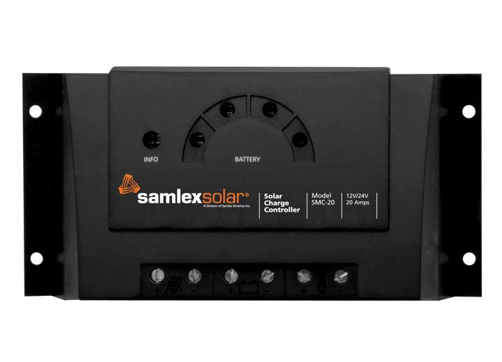 Samlex America SOLAR CHARGE CONTROLLER, 12/24V, 20 AMPS