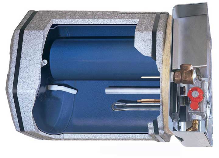 Airxcel-Suburban SUBURBAN WATER HEATER SW6DE (DIRECT SPARK IGNITION-ELECTRIC) 5239A