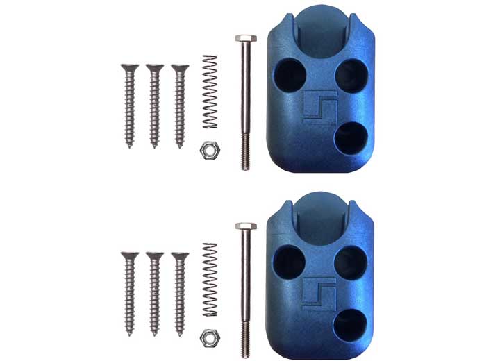 Stromberg Carlson Products, Inc 3-HOLED BRACKETS & HARDWARE FOR 1 AM-SERIES RAIL
