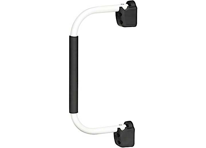 Stromberg Carlson Products, Inc MINI ASSIST RAIL WHITE ALUMINUM RAIL W/BLACK FOAM GRIP
