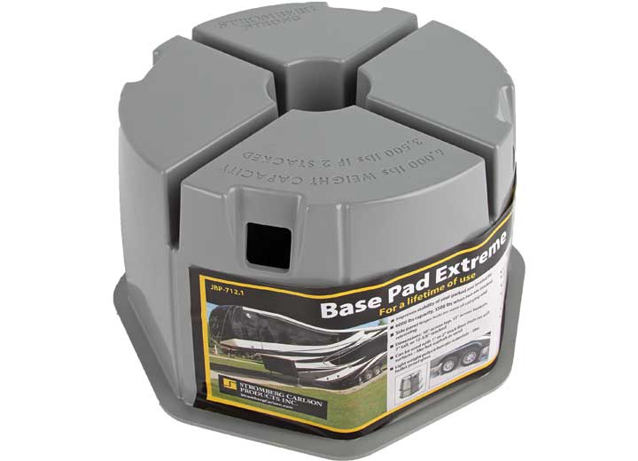 Stromberg Carlson Products, Inc BASE PAD EXTREME, 7IN BLOCK, 6000 LB MAX CAPACITY, 1 PK