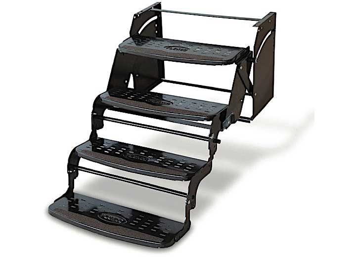 Stromberg Carlson Products, Inc RV MANUAL STEP 24IN W QUAD RADIUS TREADS 8IN RISE