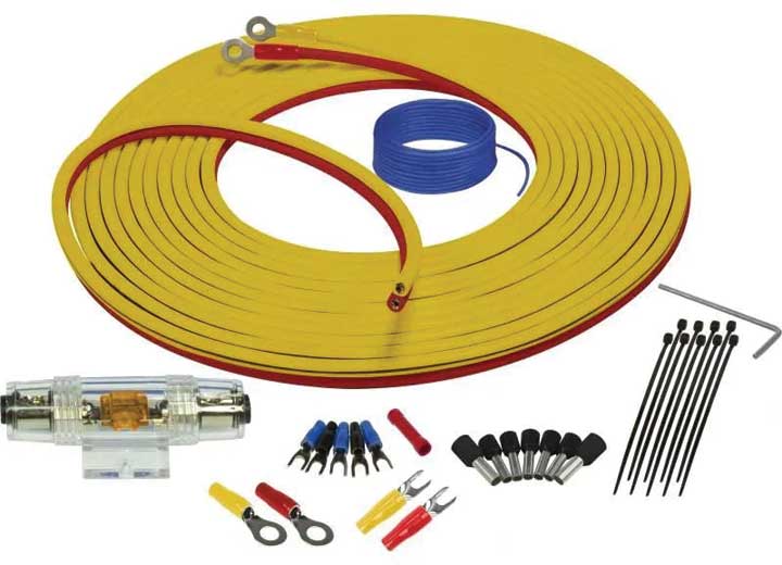 STINGER 8GA MARINE COMPLETE KIT 7M POWER/GROUND WIRE MARINE GRADE POWER KIT SEA