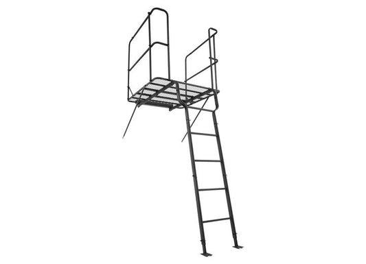 Shadow Hunting Blinds Elevators Adjustable Ladder Platform Kit for Elevated Hunting Blinds