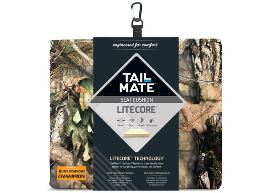 Shadow Hunting Blinds Tail Mate LiteCore Seat Cushion for Hunting, Fishing, or Outdoors