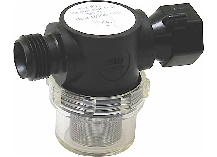 Pentair Shurflo SWIVEL STRAINER 1/2IN NPSM-M PIPE INLET, 1/2IN NPSM-F SWIVEL OUTLET