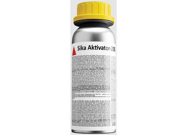 Sika Corporation SIKA AKTIVATOR-205 TRANSPARENT SOLVENT-BASED ADHESION PROMOTER FOR NON-POROUS SUBSTRATES