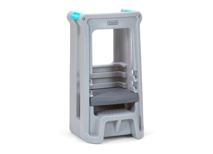 Simplay3 Toddler Tower Adjustable Stool - Gray