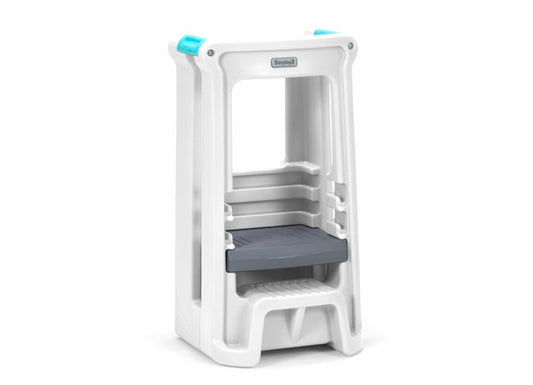 Simplay3 Toddler Tower Adjustable Stool - White