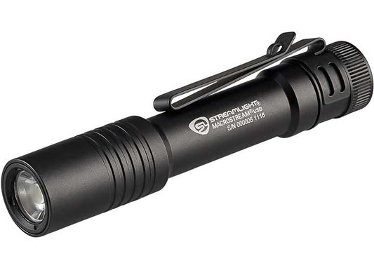 Streamlight Inc MACROSTREAM USB - WITH USB CORD AND LANYARD - BOX - BLACK