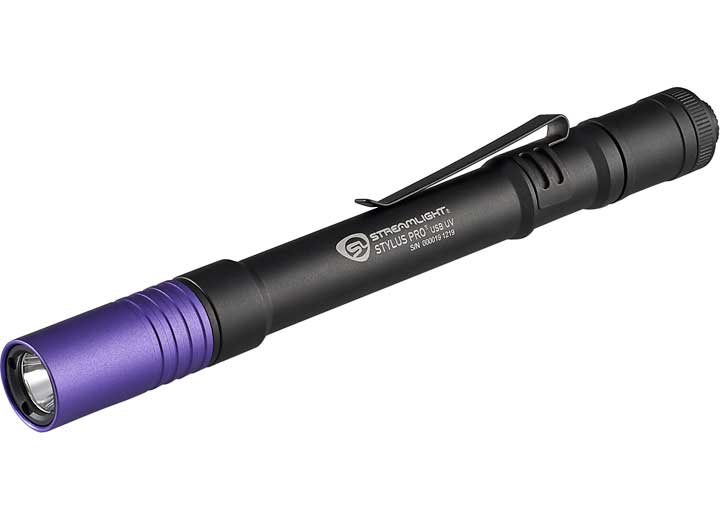 Streamlight Inc STYLUS PRO USB UV WITH USB CORD, NYLON HOLSTER