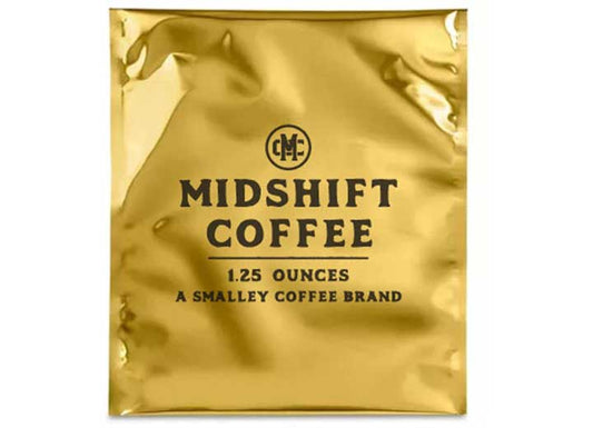 Smalley Coffee ARABICA COFFEE, GROUND 1.25OZ CASE OF 100 POUCHES