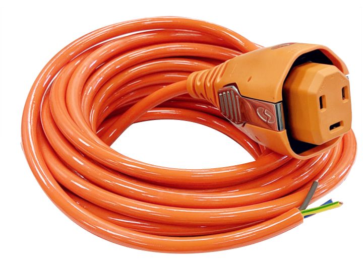 SmartPlug 16 AMP-125 METERS HARMONIZED CORD W/SMARTPLUG FEMALE BOAT SIDE CONNECTOR W/BLUNT