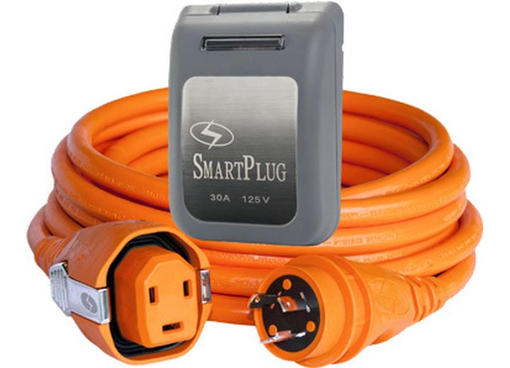 SmartPlug 30 AMP-50FT DUAL CONFIG SMARTPLUG X L5-30 CORDSET/ORANGE & NON-METALLIC INLET/GR