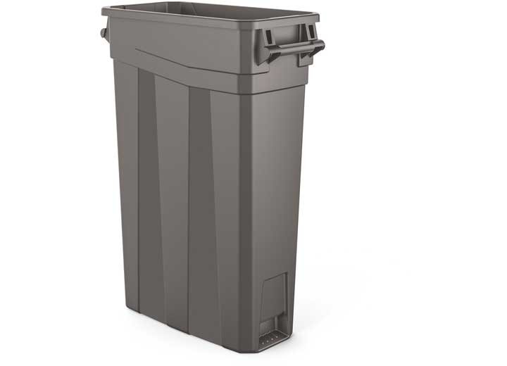 Suncast TRASH CAN NARROW W/HNDLS 20X30