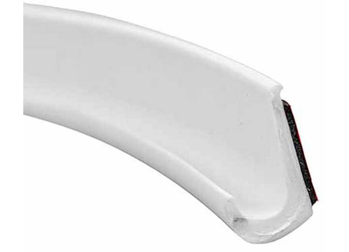 Steele Rubber Products TRIM, DRIP RAIL, W/TAPE, 7/8X1/2, WHITE, 30FT