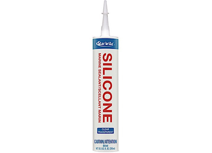 Star Brite / Star-Tron SILICONE SEALANT CLEAR 10.3 OZ.