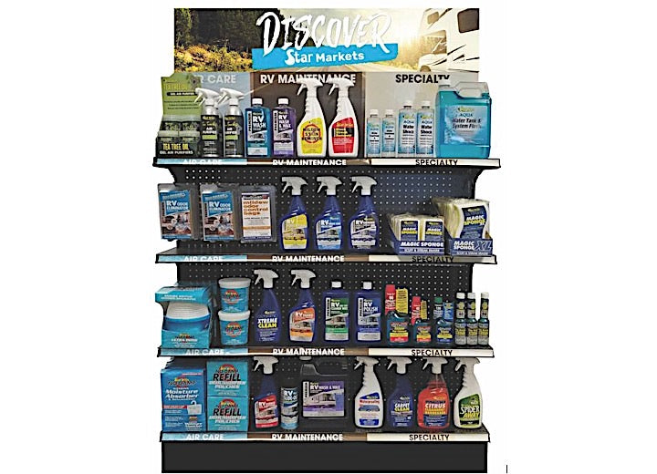 Star Brite / Star-Tron RV 4FT MERCHANDISING CENTER PLANOGRAM