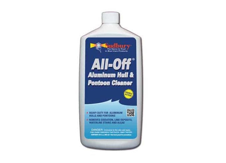 Sudbury Boat Care ALL-OFF ALUMINUM HULL AND PONTOON CLEANER, 32 OZ
