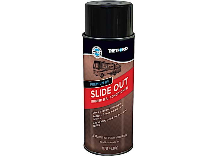 Thetford Premium RV Slide-Out Rubber Seal Conditioner – 14 oz. Aerosol Container