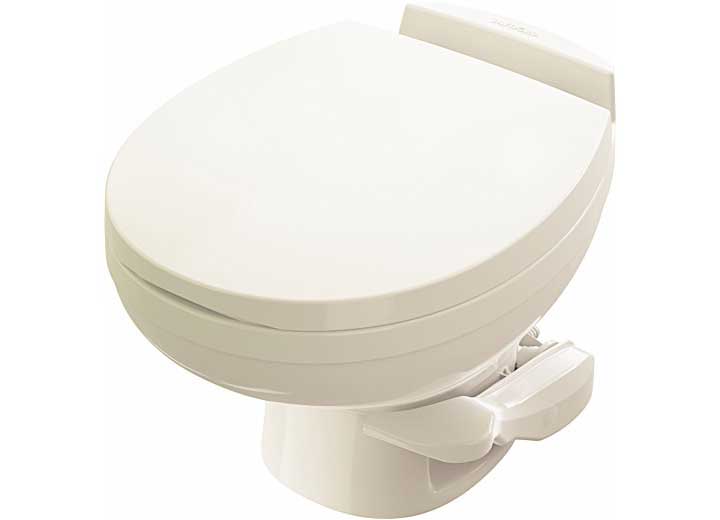 Thetford Aqua-Magic Residence Low Profile RV Toilet with Hand Sprayer – Bone