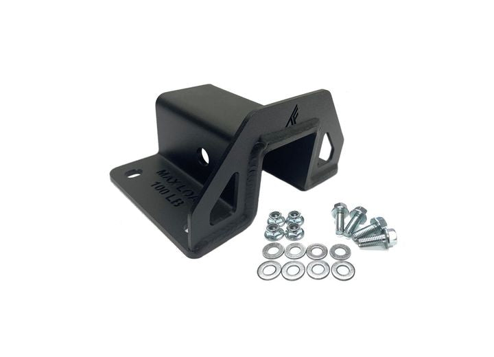 Thumper Fabrication 2 IN UTV UNIVERSAL RECEIVER HITCH FR THUMPER BUMPERS BLACK