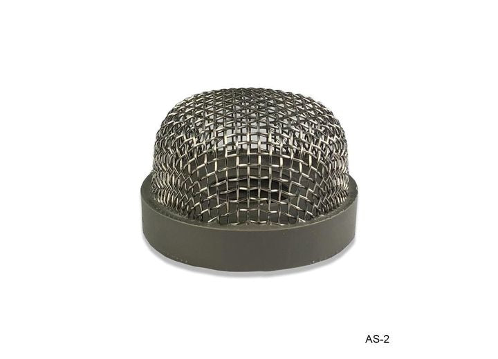 TH Marine 1IN-8 THREADED AERATOR STRAINER W/ LARGE MESH - GRAY BASE