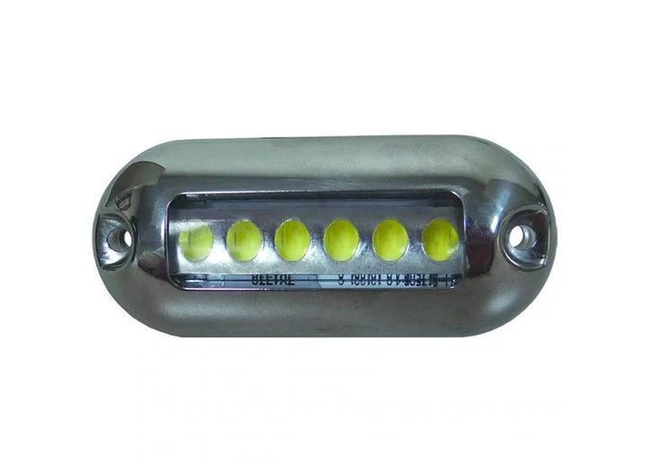 TH Marine AQUA BRIGHT LED UNDERWATER LIGHT W/316 SS BEZEL - BLUE