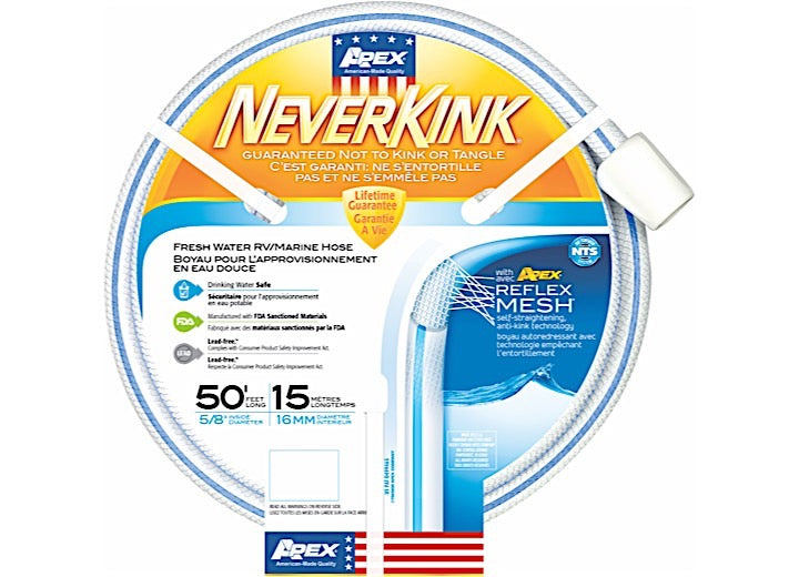 Teknor Apex NEVERKINK HOSE 5/8IN X 50FT REFLEX MESH
