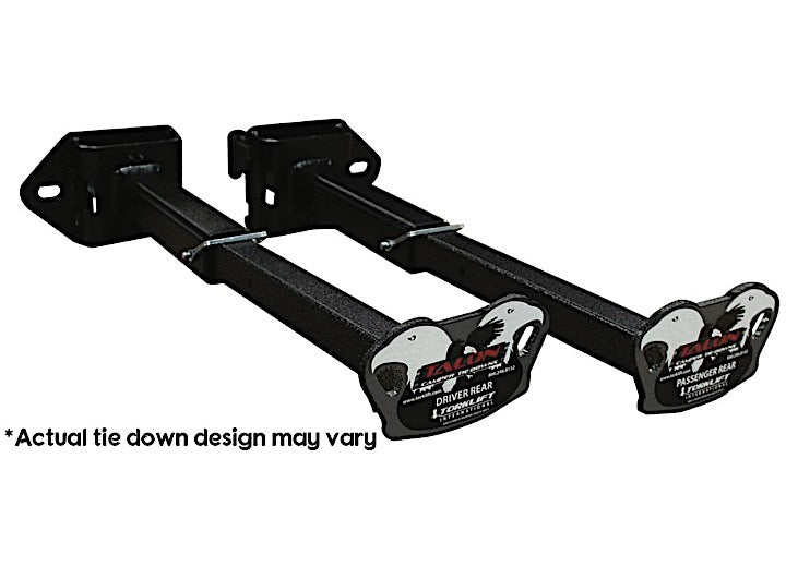 Torklift International REAR TALON ALUMINUM CAMPER TIE DOWNS - CHEVY