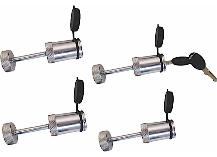 Torklift International CAMPER TIEDOWNS ACCESSORY - LOCKS FOR FASTGUN TURNBUCKLE, KEYED ALIKE; SET OF 4