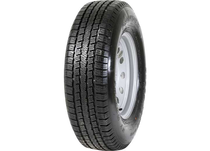 Taskmaster ST225/75R15 LRE PROVIDER 15X6 5X4.5 SILVER MOD