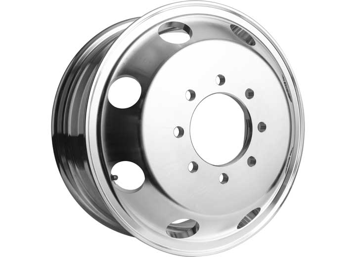 Taskmaster ALUMINUM VIKING DUAL TRAILER WHEEL 16X6 8X6.5 SILVER POLISH INSIDE DIAMETER