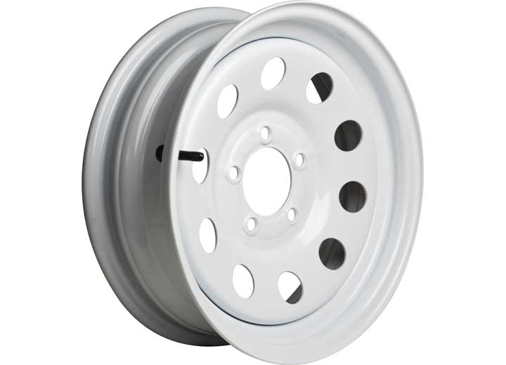 Taskmaster STEEL VESPER TRAILER WHEEL 15X5 5X5 WHITE MOD 2160 LCC