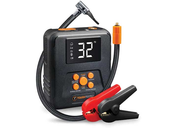 Tough Tested Brand PHOENIX JUMP STARTER, POWERBANK, AND EMERGENCY TIRE INFLATOR