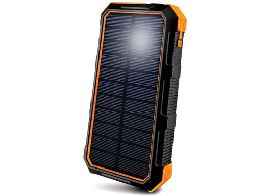 Tough Tested Brand POWER BANK 24000MAH SOLAR/IP66/LED - DUST/SHOCK/WATER PROOF 18W TYPE C POWER DELIVERY PD/QC3