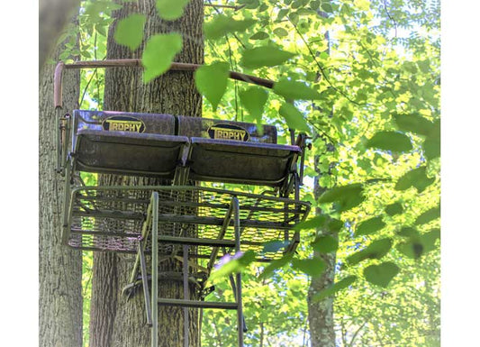 Trophy Treestands BIG EASY - FT TWO-PERSON LADDERSTAND