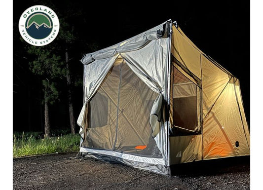 Overland Vehicle Systems / Up Down Air QUICK DEPLOYING GRAY GROUND TENT