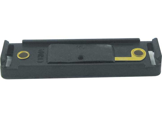 Uni-Bond Lighting BLACK BASE MT W/ HOTWIRE & BUILT-IN GROUND FOR 1INX4IN LAMPS