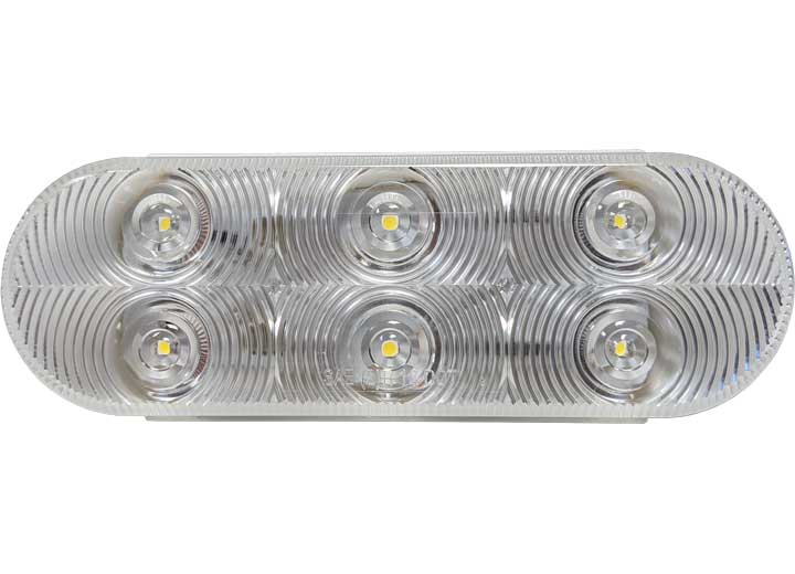 Uni-Bond Lighting LED OVAL CLEAR UP LAMP - 6-DIODES