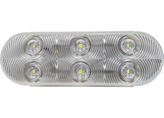 Uni-Bond Lighting LED OVAL CLEAR UP LAMP - 6-DIODES