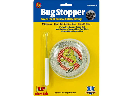 Ultra Fab Products, Inc Ultra-Fab Bug Stopper 4” Round Insect Screen for Atwood 2004 Model Furnace Outside Vents