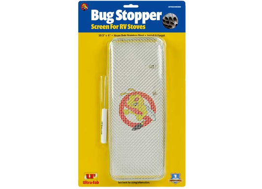 Ultra Fab Products, Inc Ultra-Fab Bug Stopper 10.5" x 4" Insect Screen for RV Outside Stove Vents