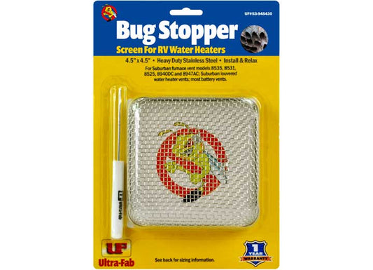Ultra Fab Products, Inc Ultra-Fab Bug Stopper 4.5" x 4.5" Insect Screen for Select RV Vents