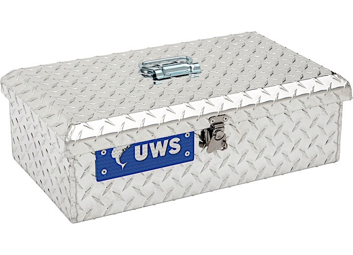 UWS/United Welding Services BRIGHT ALUMINUM TOTE BOX