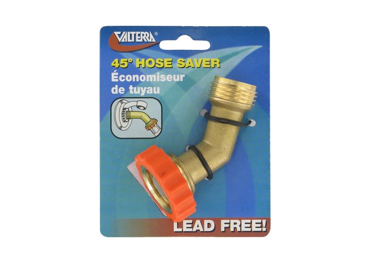 Valterra Products LLC HOSE SAVER 45 DEGREES, BRASS, LEAD-FREE, CARDED
