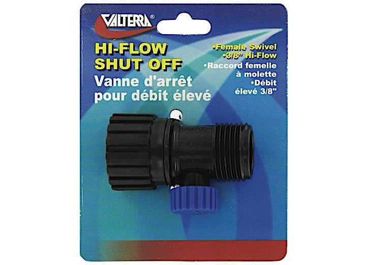 Valterra Products LLC HI FLOW SHUT OFF VALVE, CARDED
