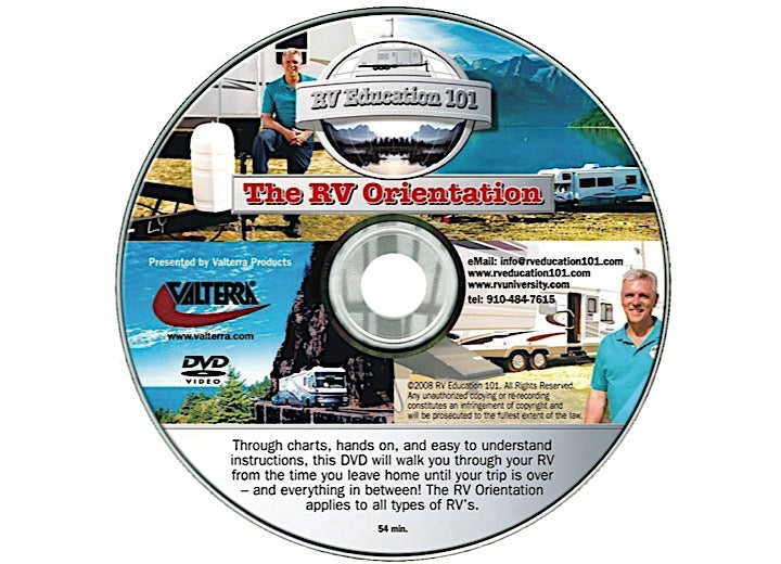 Valterra Products LLC RV ORIENTATION DVD