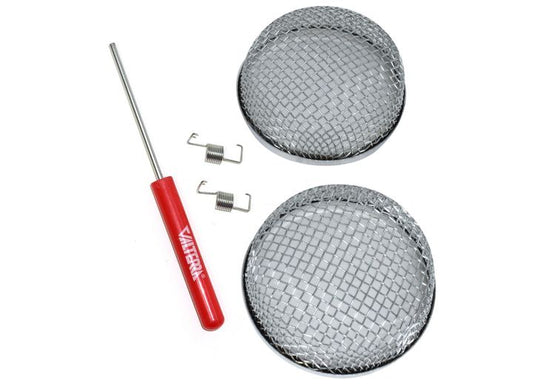Valterra Products LLC RV SCREEN, FURNACE, ROUND, 2.8IN X 6IN X 1.2IN, CARDED